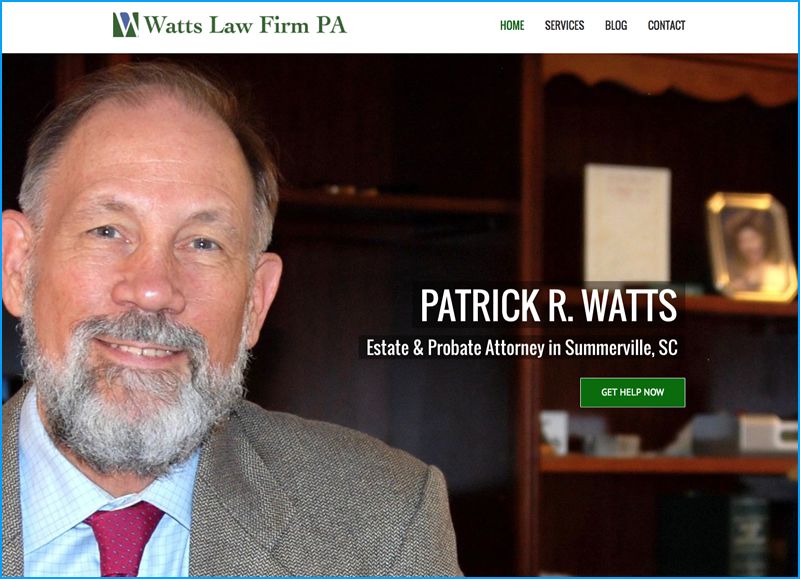 Website Design for Watts Law Firm