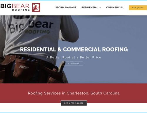 Website Design for Big Bear Roofing