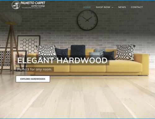 Website Design for Palmetto Carpet